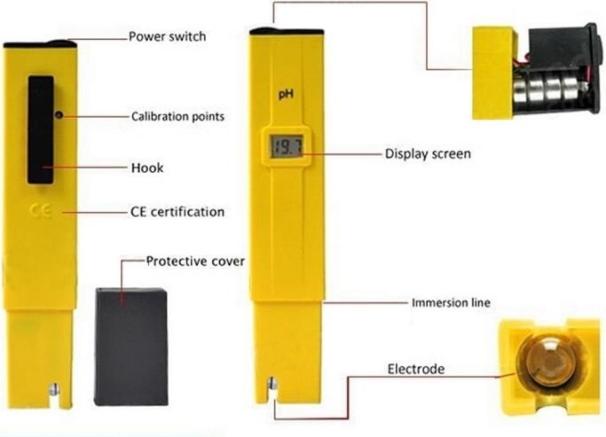 Immagine prodotto JTI PH-009(I) Misuratore di pH digitale compatto