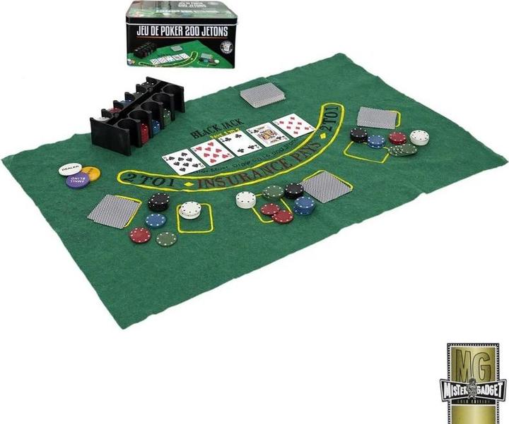 Produktbild Mister Gadget Pokerspiel 200 Chips