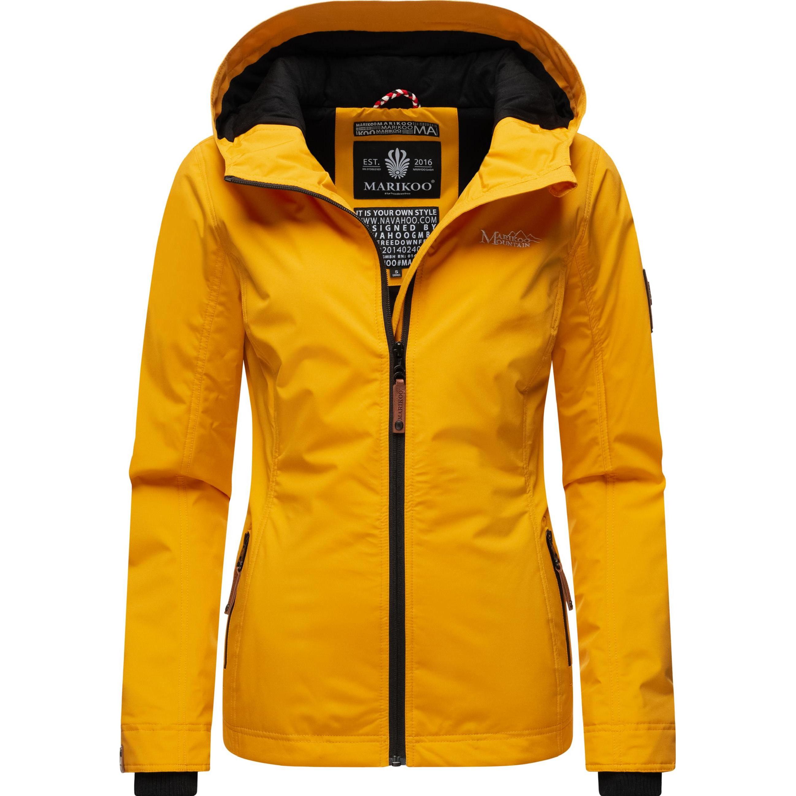 Marikoo, Damen, Jacke, Brombeere (L), Gelb, L