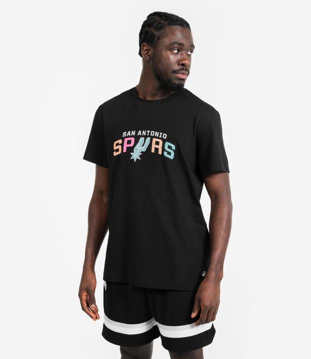 Image du produit Tarmak T-shirt de basketball nba san antonio spurs homme/femme - ts 900 ad noir (S)