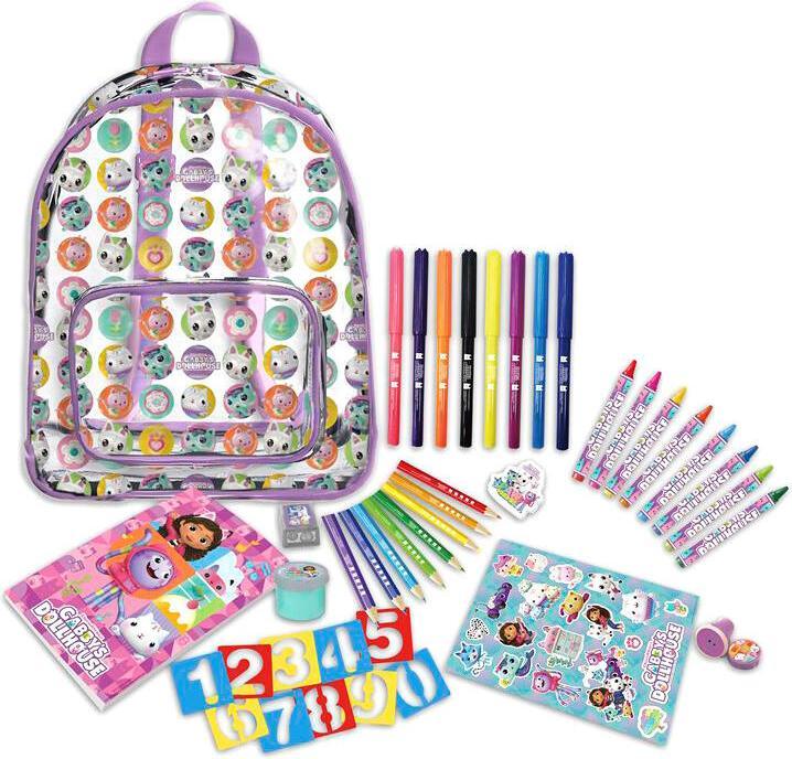 Image du produit CyP Brands Gabbys Dolls House activity backpack 42pcs