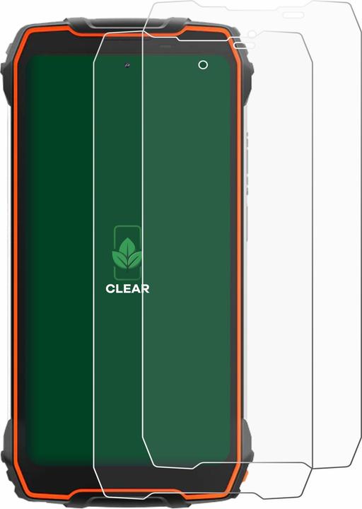 Actual product image ScreenLeaf Screen Protector sustainable Screen Protection, clear, anti-scratch (2 Piece, Blackview Max 1)