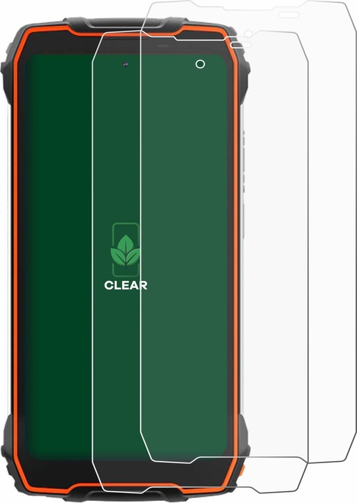 Produktbild ScreenLeaf Schutzfolie nachhaltiger Displayschutz Display Schutz Folie Klar Transparent (2 Stück, Blackview Max 1)