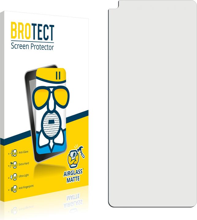 Produktbild BROTECT AirGlass Panzerglasfolie Matt (1 Stück, Oppo Find X3 Lite)