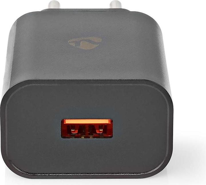 Image du produit Nedis Chargeur secteur 18 W 1.5 2.0 3.0 A - Nombre de sorties : 1, USB-A, Pas de câble fourni e (18 W)
