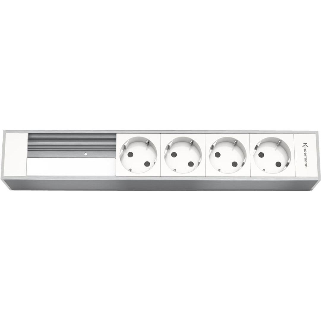 Kindermann, Steckdosenleiste, Module Panel for 6 Plates (6 x)