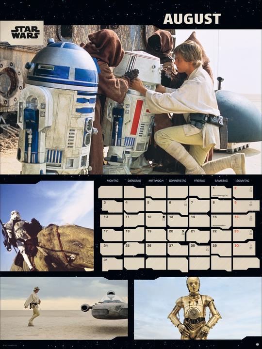 Actual product image Star Wars Broschur XL Kalender 2026 (45 x 60 cm)
