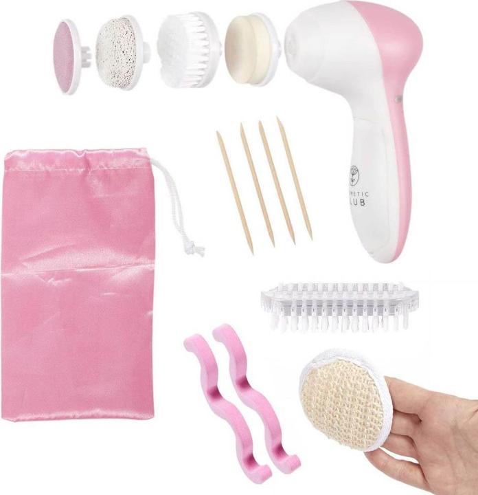 Cosmetic Club Pediküre-Set mit elektrischer Fussfeile - 14-teilig