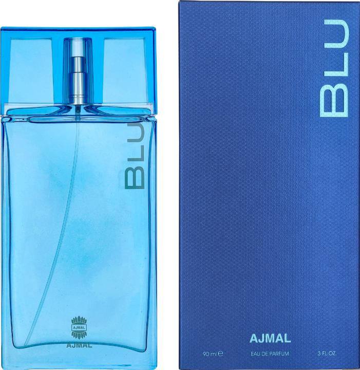 Actual product image Ajmal Blu For Men Eau De Parfum Spray (Eau de parfum, 90 ml)