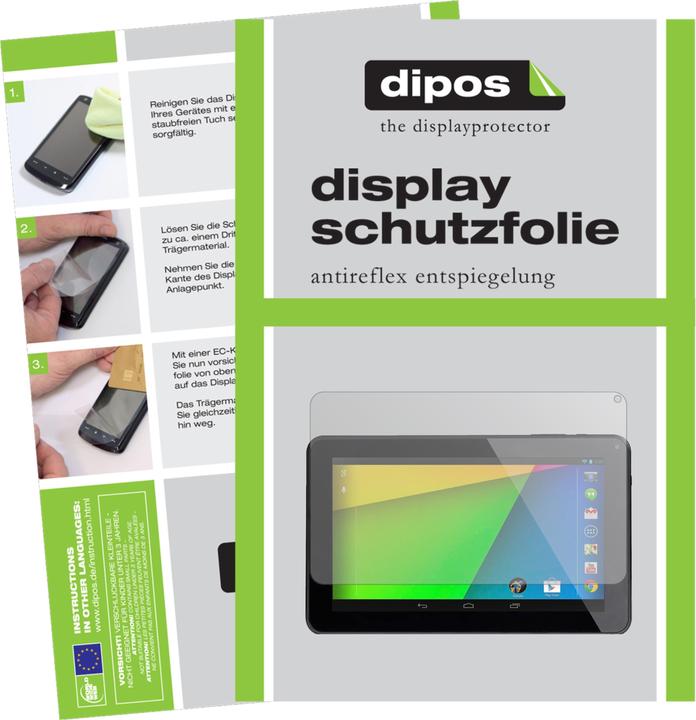 Produktbild Dipos Displayschutzfolie Antireflex (2 Stück, Touch V10)