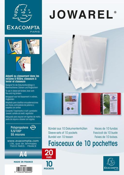 Actual product image Exacompta Sichtmappen (A4, 1 x)