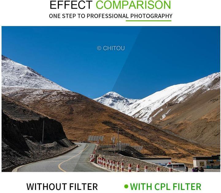 Produktbild 7artisans Polfilter CPL – 77 mm (77 mm, Polarisationsfilter)