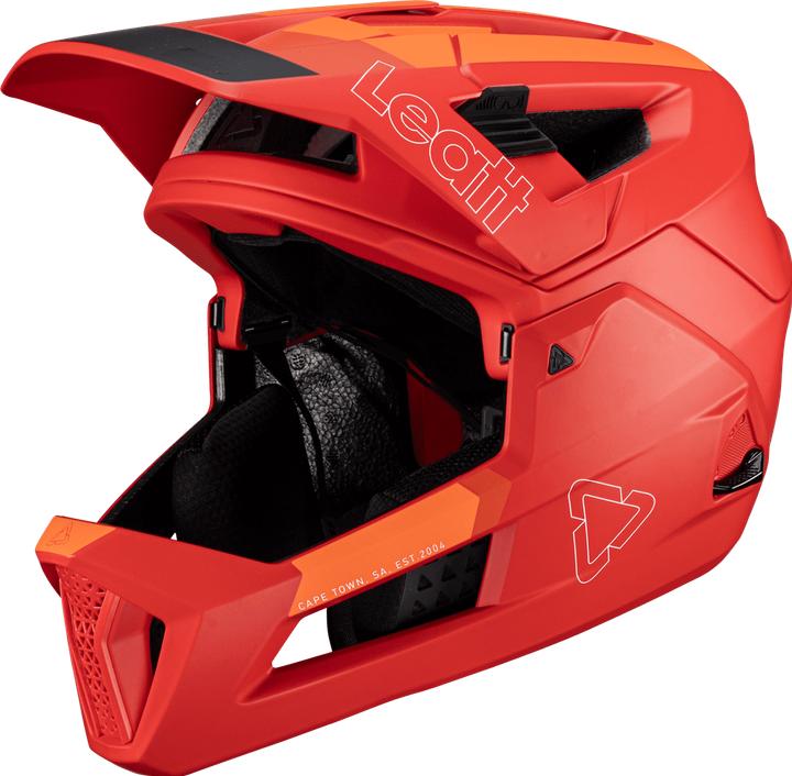 Actual product image Leatt Helmet MTB Enduro 4.0 - Red (55 - 59 cm)