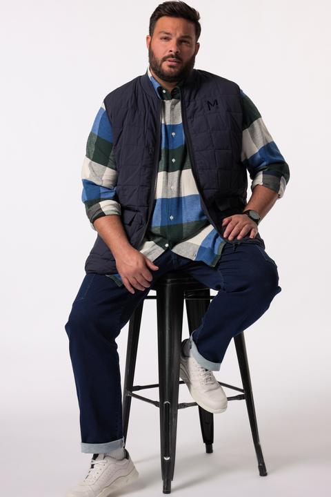 Produktbild Men+ Steppweste, Collegekragen (4XL)