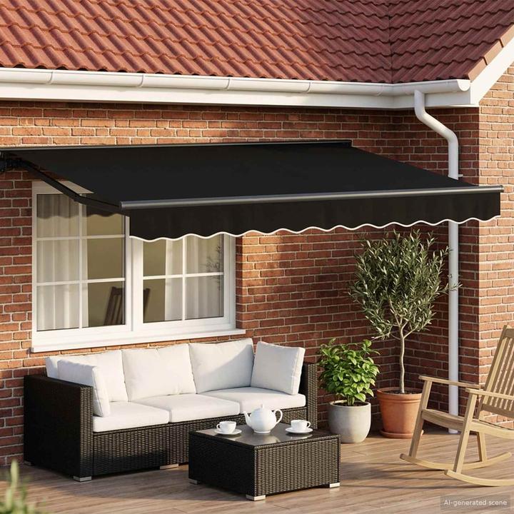 Actual product image vidaXL Manuelle Markise (2.50 m)