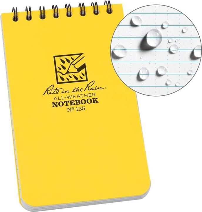 Rite in the Rain All Weather Notebook Standard 135 (Checked)