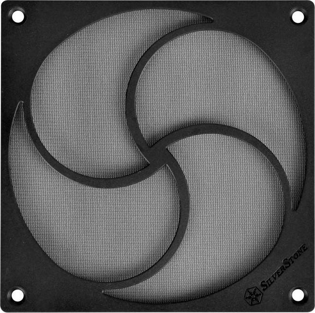 Produktbild Silverstone SST-FF125B magnetischer Highflow Staubfilter