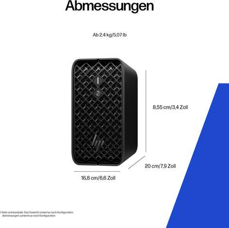 Immagine prodotto HP Z2 MINI G1A RYZEN AI M+P 395 (AMD Ryzen AI Max+ 395, 131.07 GB, 1000 GB)