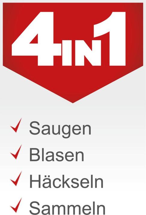 Actual product image Scheppach Petrol Leaf Blower - Pump - Shredder (3-in-1) LBH2600P (Model 2021) (Petrol, Leaf blower, Leaf vacuums, Vacuum cleaners & blowers)