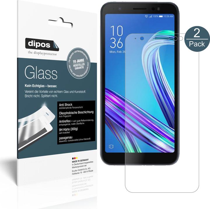 Actual product image Dipos Screen Protector Anti-Shock (1 pcs., Asus Zenfone Live L1)