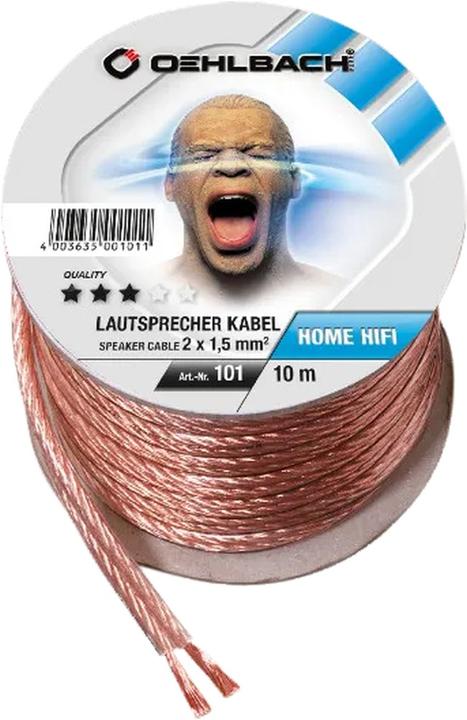 Actual product image Oehlbach Sp15 (10 m, 1.50 mm²)