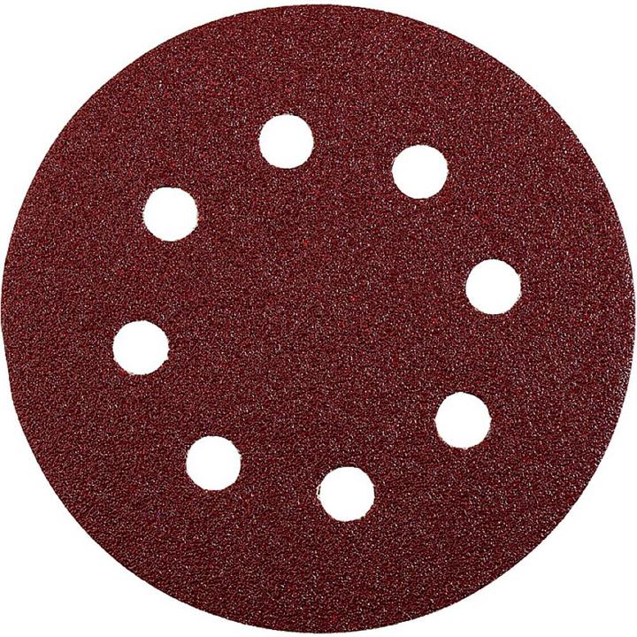 Actual product image kwb Velcro adhesive discs 115 perforated K180 (180)