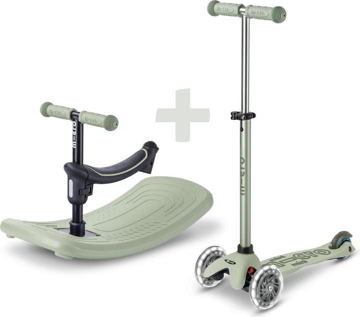 Micro Mini Deluxe Rock & Go LED Olive Sage