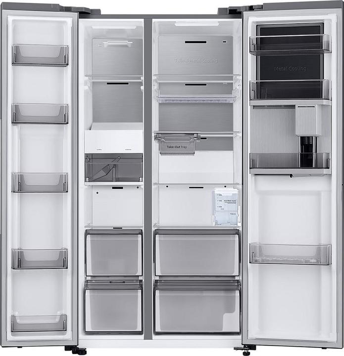 Produktbild Samsung RH6ACG805DS9EG (edelstahl, Food Showcase T?r, AI Energy Mode, Smart Conversion, Wassertank) (645 l)