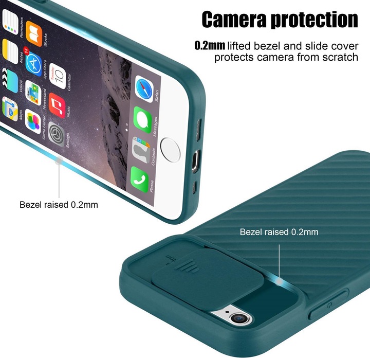 Produktbild Cadorabo TPU Cover mit Kamera Schutz (Apple iPhone 6)