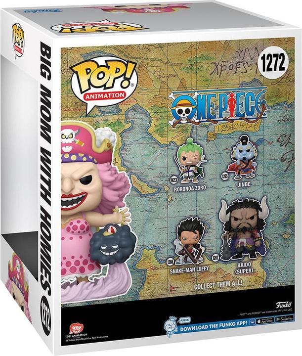 Image du produit Funko One Piece Super Sized POP! Animation Vinyl Figur Big Mom w/Homies 15 cm