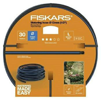 Fiskars Manguera de riego 13mm (1/2") 30m Q3 (30 m, 13 mm)