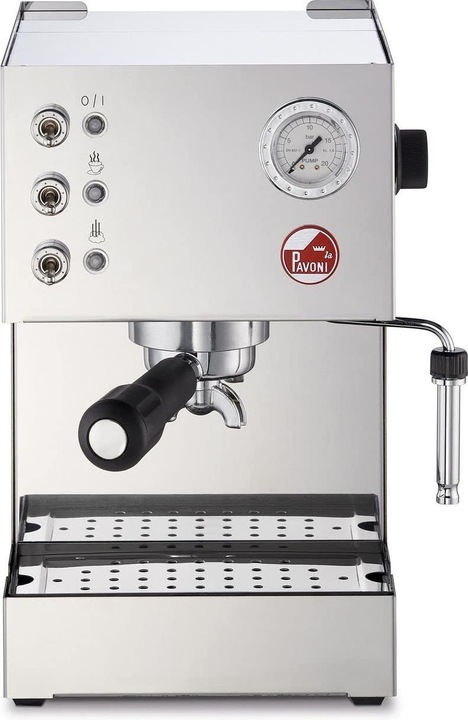 Immagine prodotto La Mer Macchina da caffè a pistone Pavoni Gran Caffe Steel LPMGCM01EU