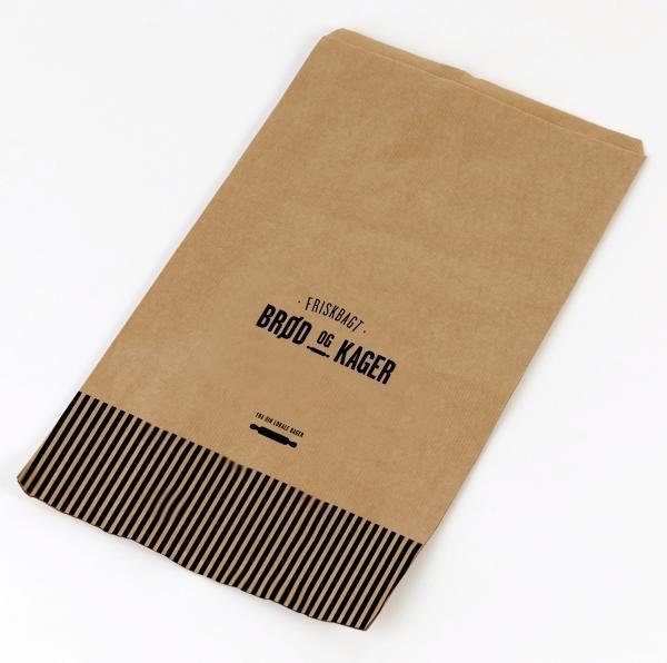 Antalis Bagerpose 4kg ribbet brun Friskbagt brød og kager 1000stk - (1000 pcs.)