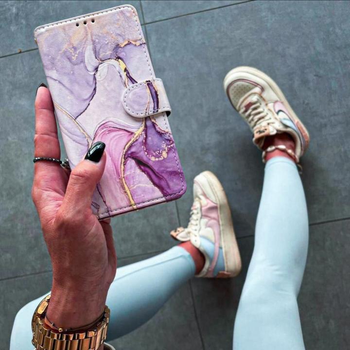 Image du produit Tech Kaardivahega mobiiliümbris Galaxy A35 Wallet Marble (Samsung Galaxy A35)