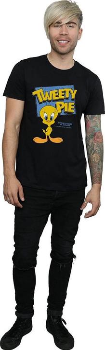 Actual product image Looney Tunes Mens Classic Tweety Cotton T-Shirt (L)