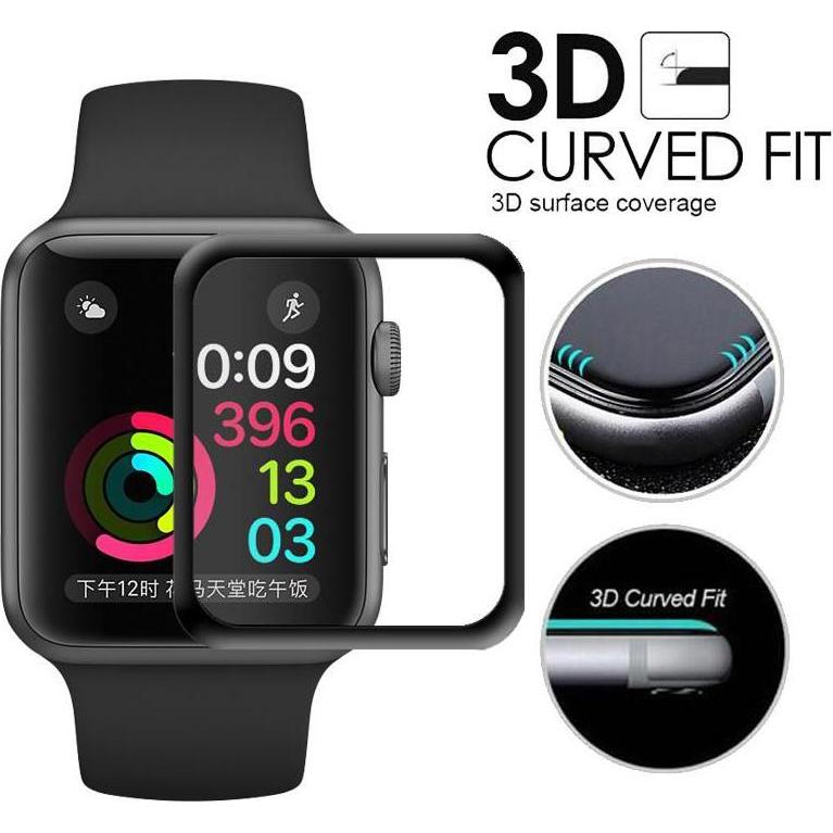 CoreParts Apple Watch 1/2/3 protection, Smartwatch Zubehör, Transparent
