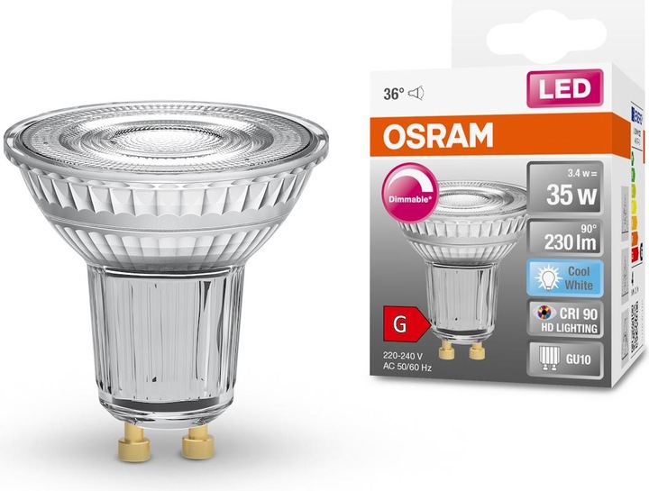 Immagine prodotto Osram Superstar (GU10, 3.40 W, 230 lm, 1 x, G)