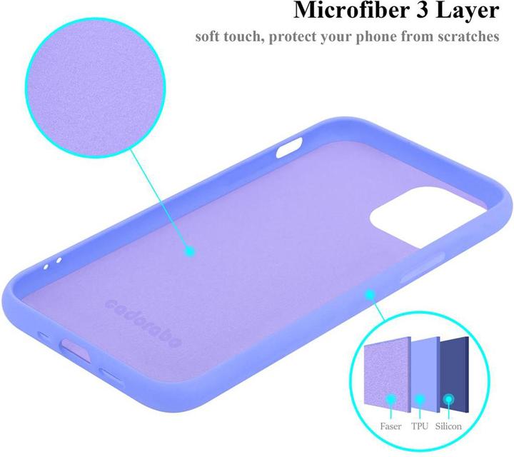 Produktbild Cadorabo TPU Liquid Silicone Case Cover (Apple iPhone 12 mini)