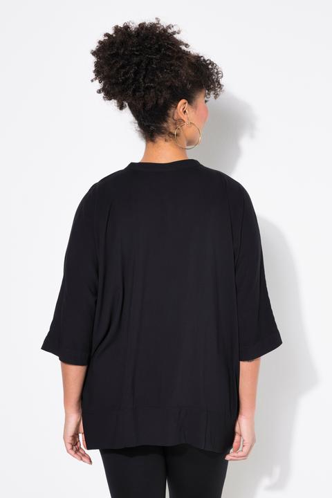 Produktbild Miamoda Blusenshirt, oversized, Zipfelsaum (46, 48)