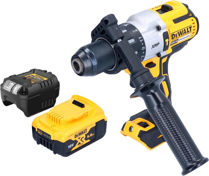 Produktbild DeWalt DCD 996 P1 Akku Schlagbohrschrauber 18 V 95 Nm Brushless + 1x Akku 5,0 Ah + Ladegerät (Akkubetrieb)