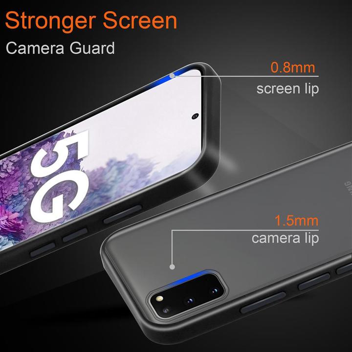 Productafbeelding Cadorabo Hybride matte hoes (Samsung Galaxy S20+)