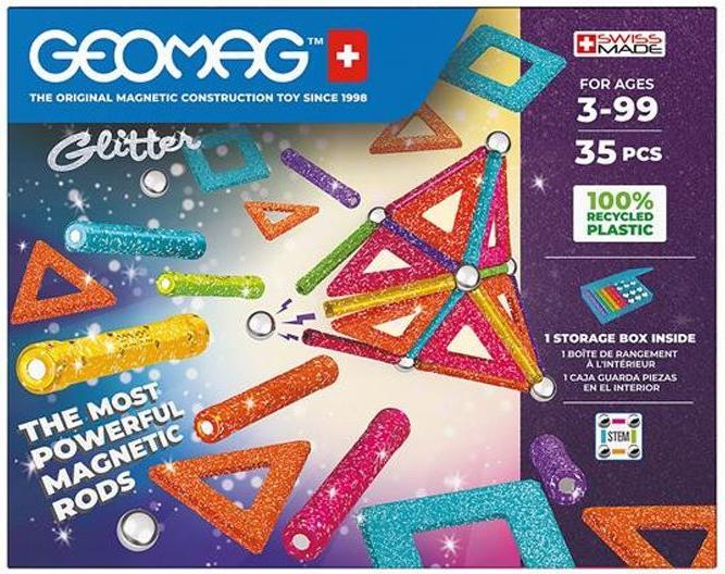 Actual product image Geomag Glitter Recycled