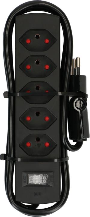 Produktbild Max Hauri Safety Line mit Schalter (5 x, Typ 13, 2 m)