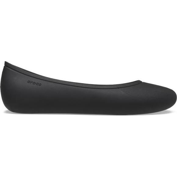 Thumbnail - Crocs, Damen, Ballerinas, W's Brooklyn Flat, Schwarz, (37)