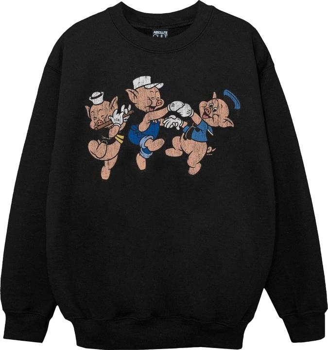 Produktbild Disney Three Little Pigs Having Fun Sweatshirt Mädchen (152, 158)
