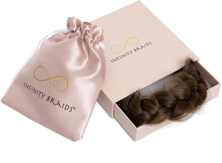 Actual product image Infinity Braids Messy Braid Viènne Copper Bronze (Copper bronze)