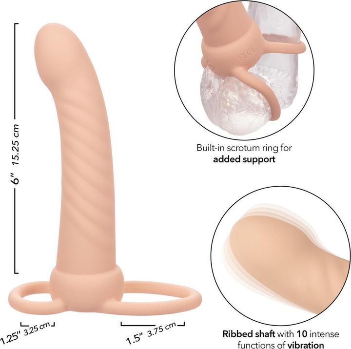 Image du produit CalExotics Maxx Ribbed Dual Penetrator 10 Vibrations Chair