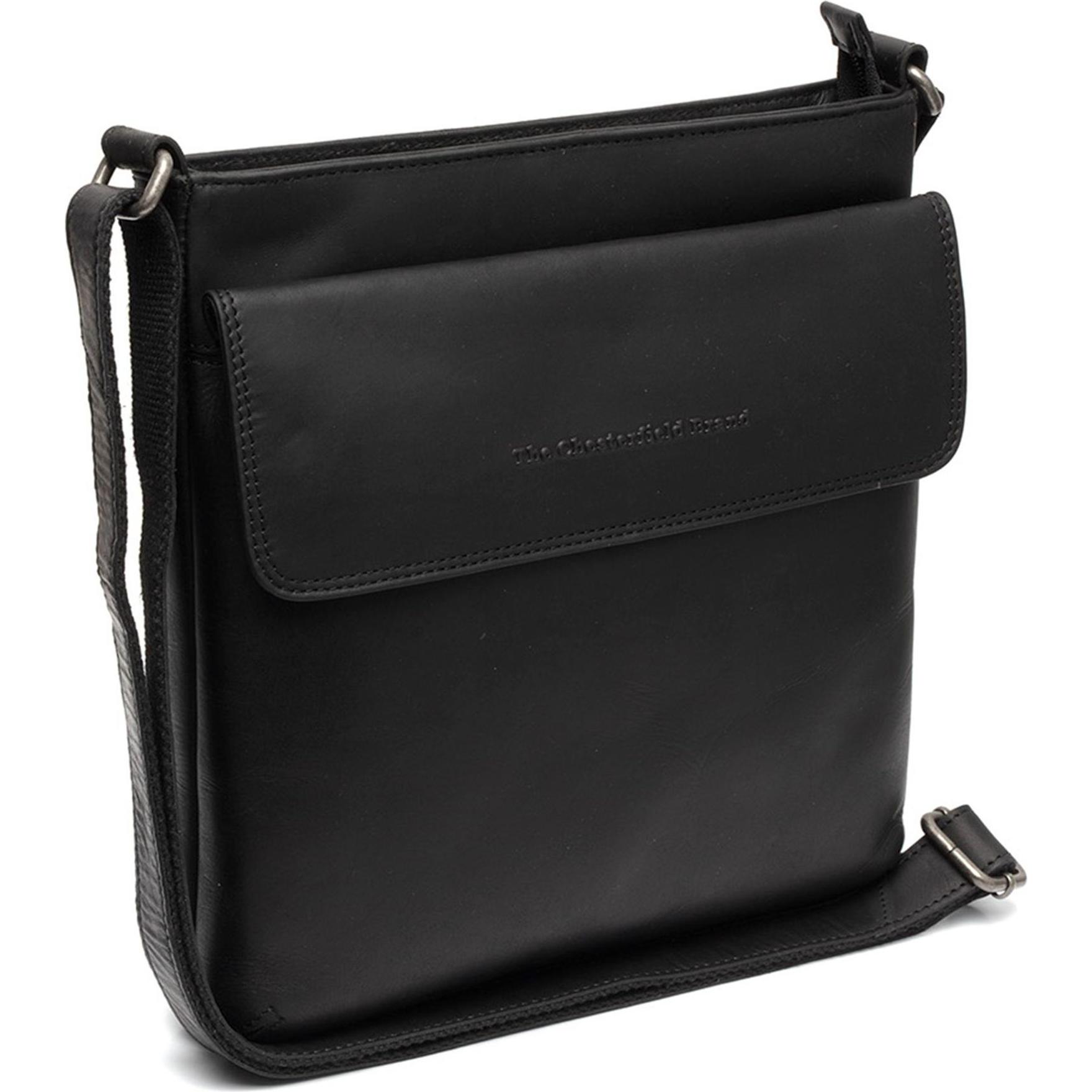 Thumbnail - The Chesterfield Brand, Handtasche, Essen Umhängetasche Leder 25 cm, Schwarz