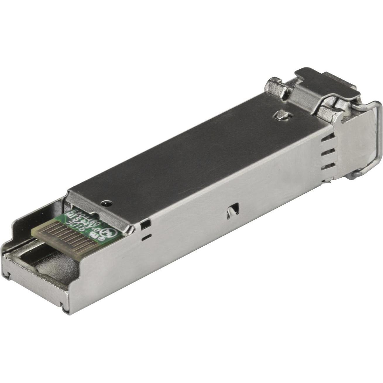 StarTech MSA Compliant SFP Transceiver Module - 1, Transceiver, Silber
