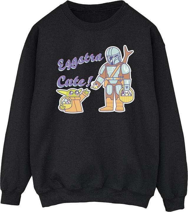 Immagine prodotto Star Wars The Mandalorian Eggstra Cute Grogu Felpa Uomo (L)